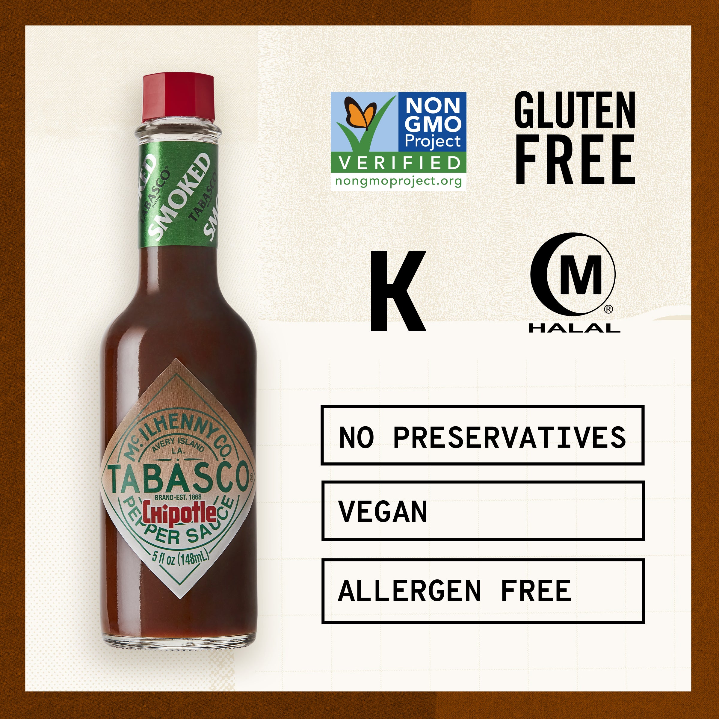 TABASCO® Brand Chipotle Pepper Sauce, 5 fl oz