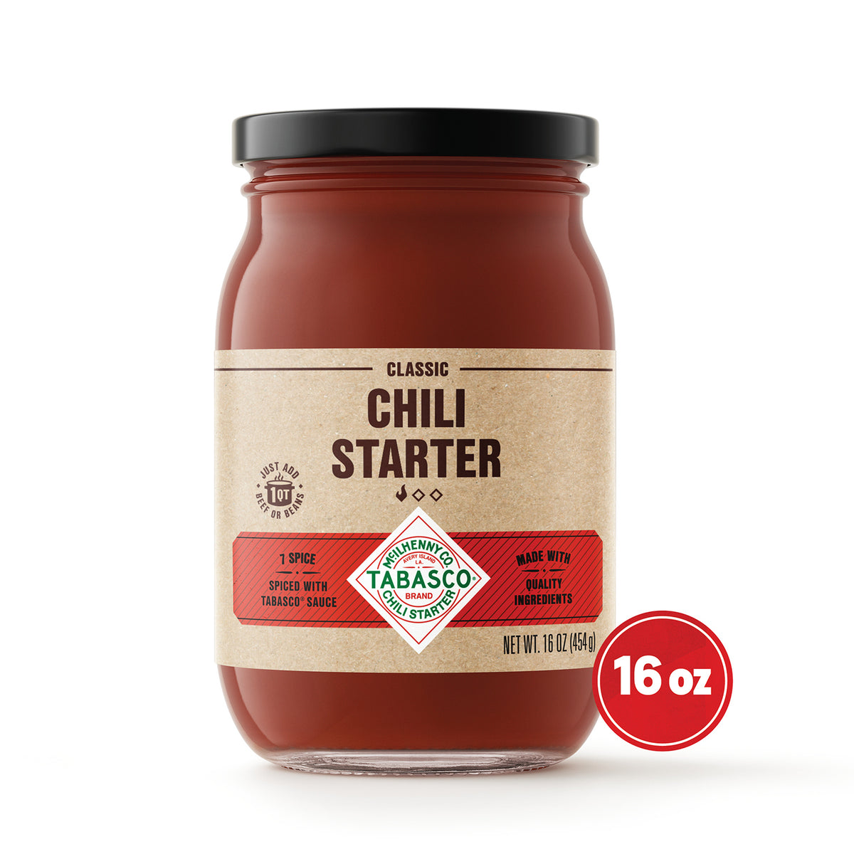 TABASCO® Brand Classic Chili Starter, 16 oz