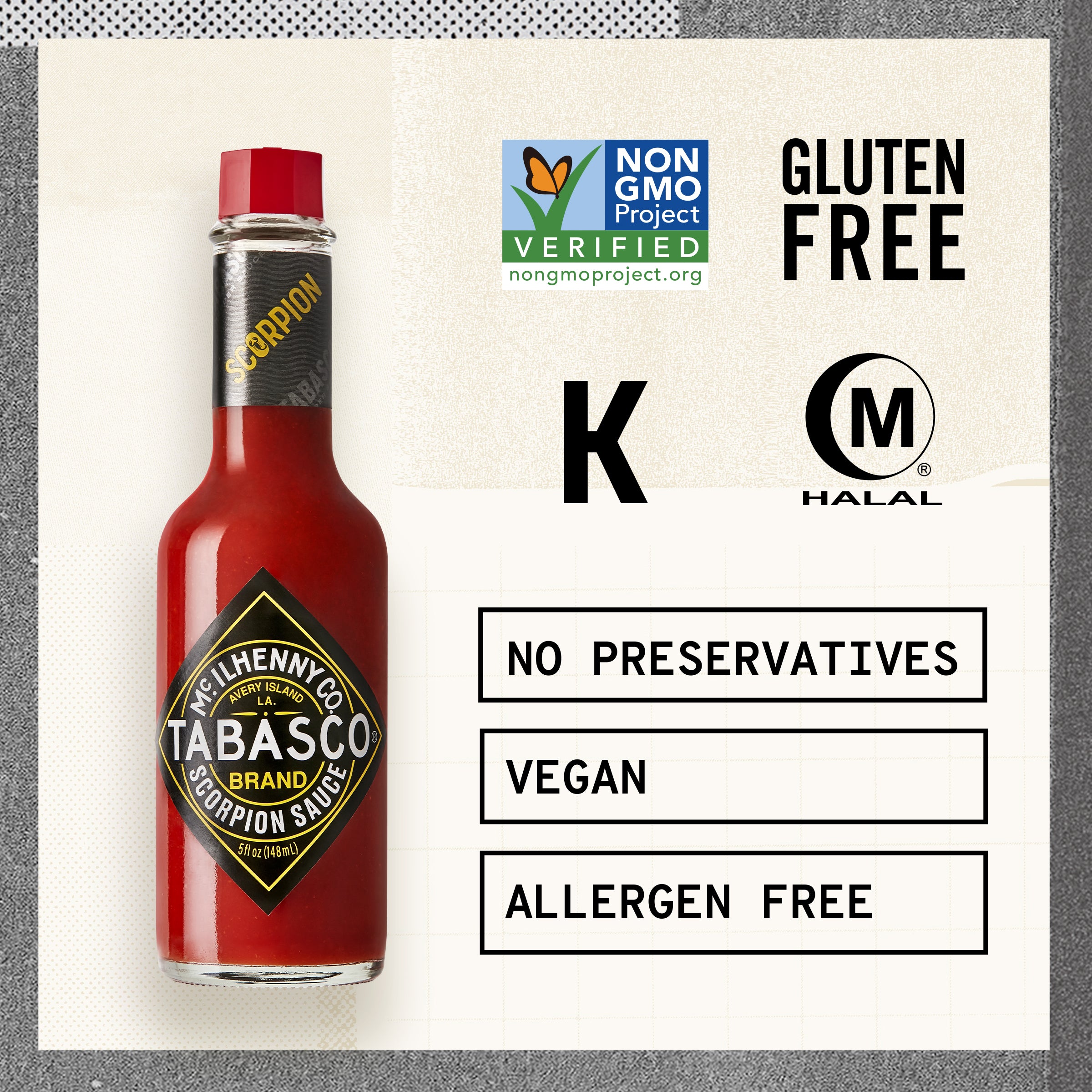 TABASCO® Brand Scorpion Sauce, 5 fl oz