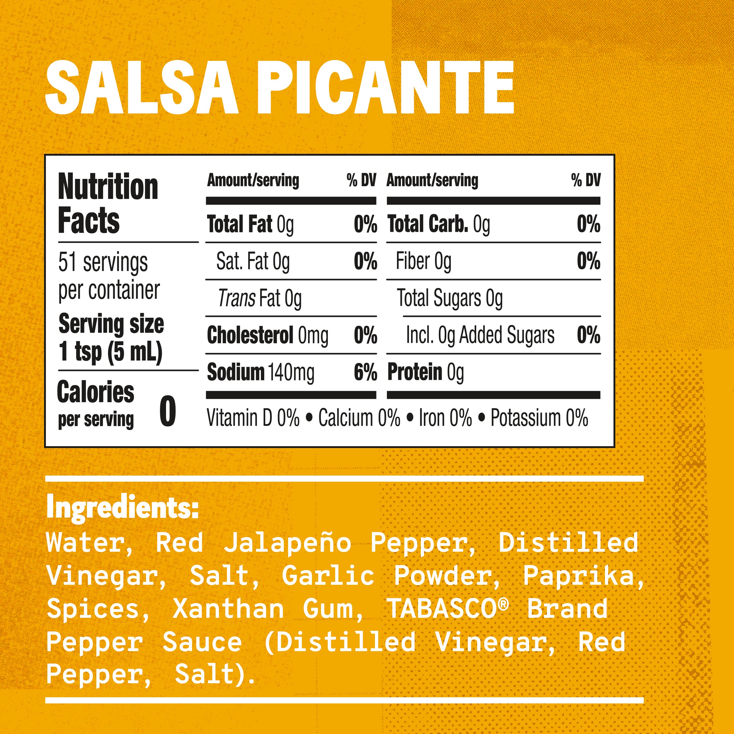 TABASCO® Brand Salsa Picante, 8.6 fl oz