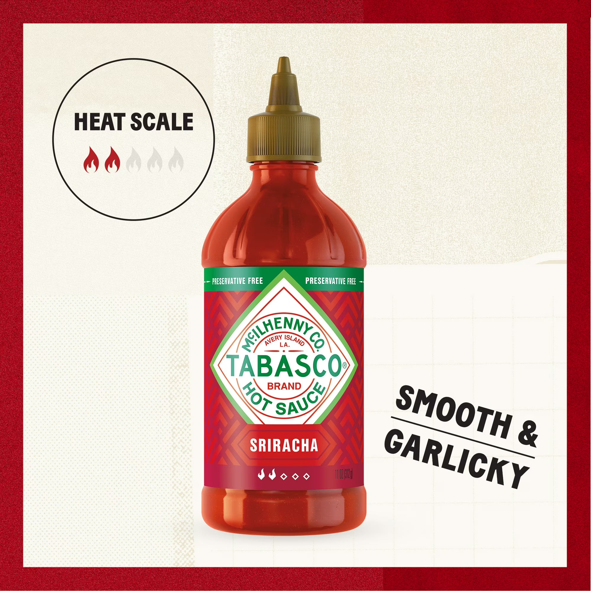 TABASCO® Brand Sriracha Sauce, 11 oz