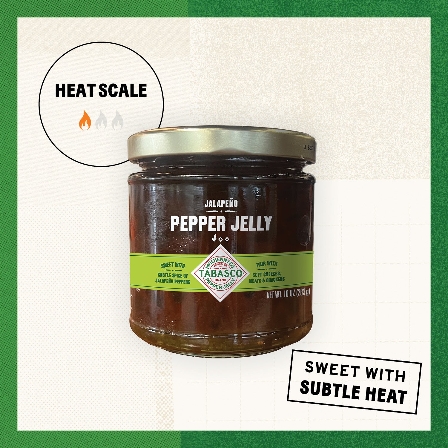 TABASCO® Brand Jalapeno Pepper Jelly, 10 oz